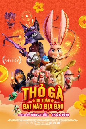 Thỏ Gà Du Xuân Đại Náo Địa Đạo