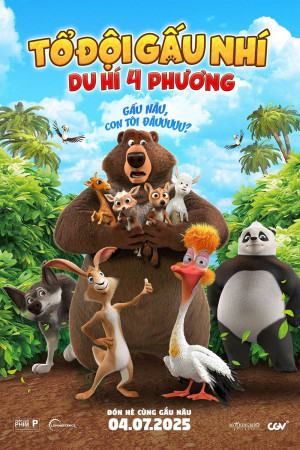 Tổ Đội Gấu Nhí: Du Hí 4 Phương (Lồng Tiếng)