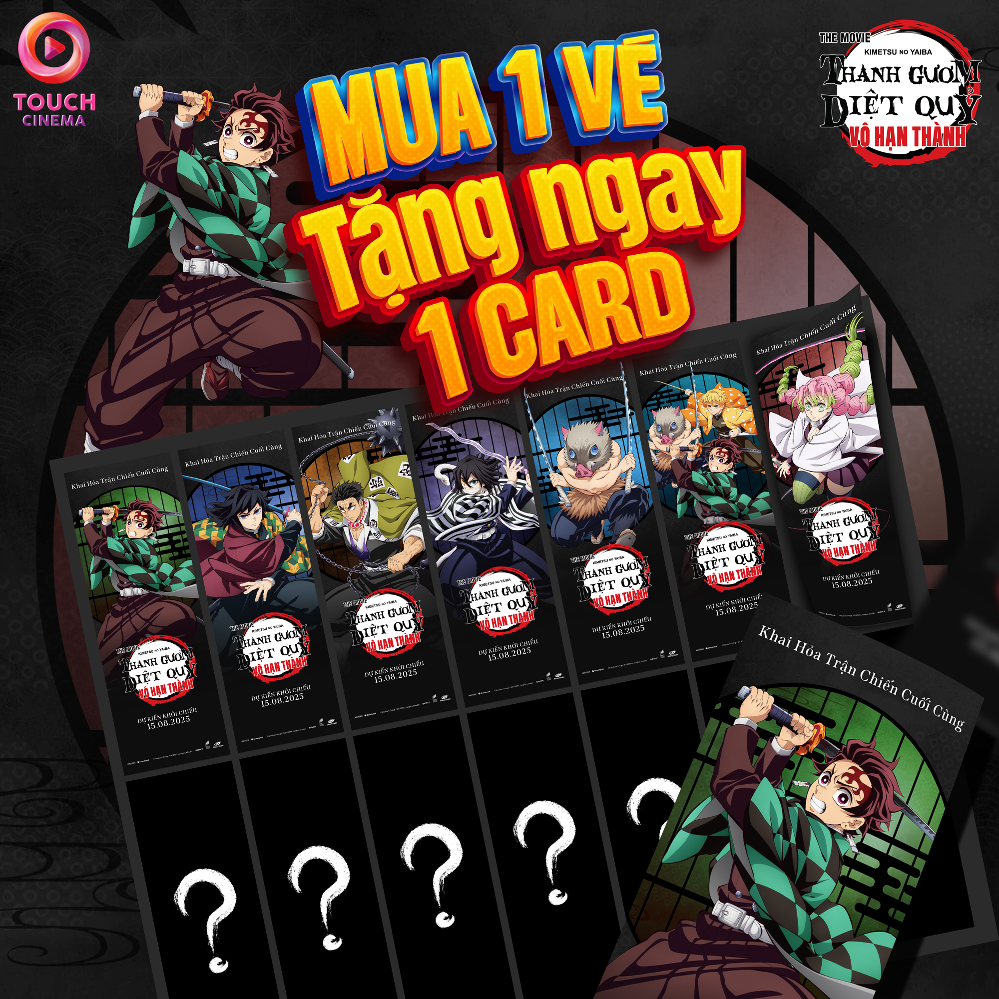 TOUCH CINEMA DÀNH TẶNG FAN DEMON SLAYER