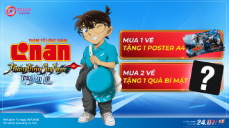 MUA VÉ XEM PHIM CONAN MOVIE 29 NHẬN NGAY QUÀ TẶNG ĐẶC BIỆT